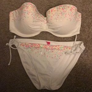 Victoria secret beaded swimsuit